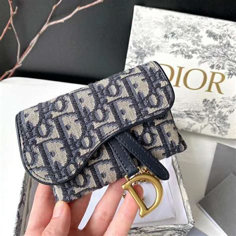 blue saddle dior oblique jacquard nano pouch price|Christian Dior Oblique Nano Saddle Chain Pouch .